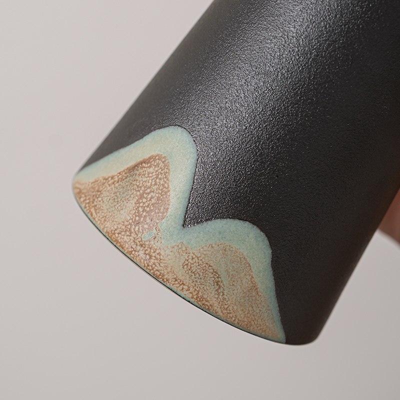苏氏陶瓷(SUSHI CERAMICS)茶具配件茶道手绘彩画六君子 实木茶夹杯夹高清大图