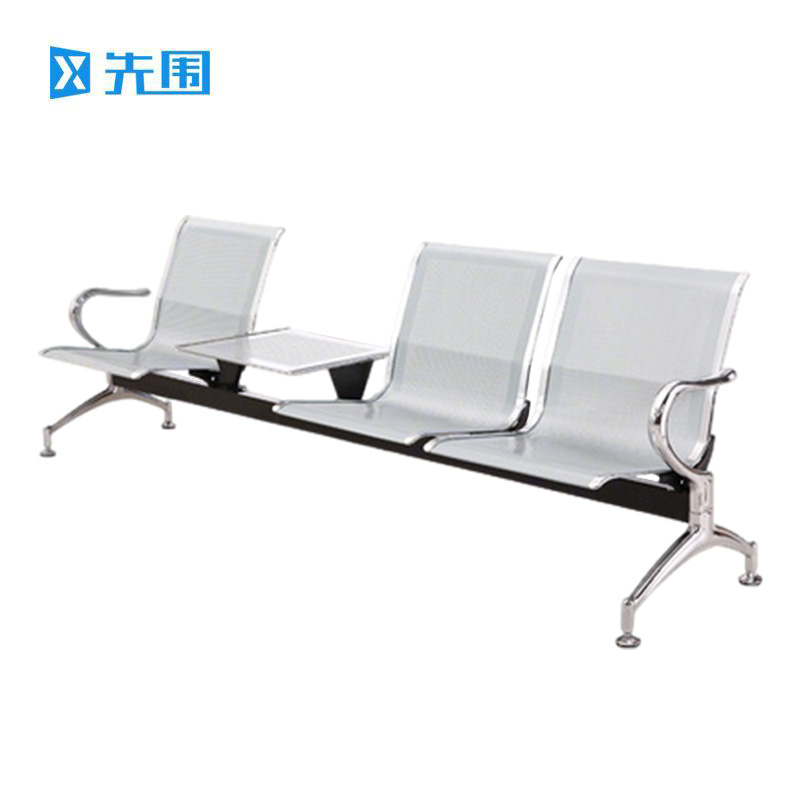 先围 排椅 三人位茶几款2300*650*780mm 组高清大图