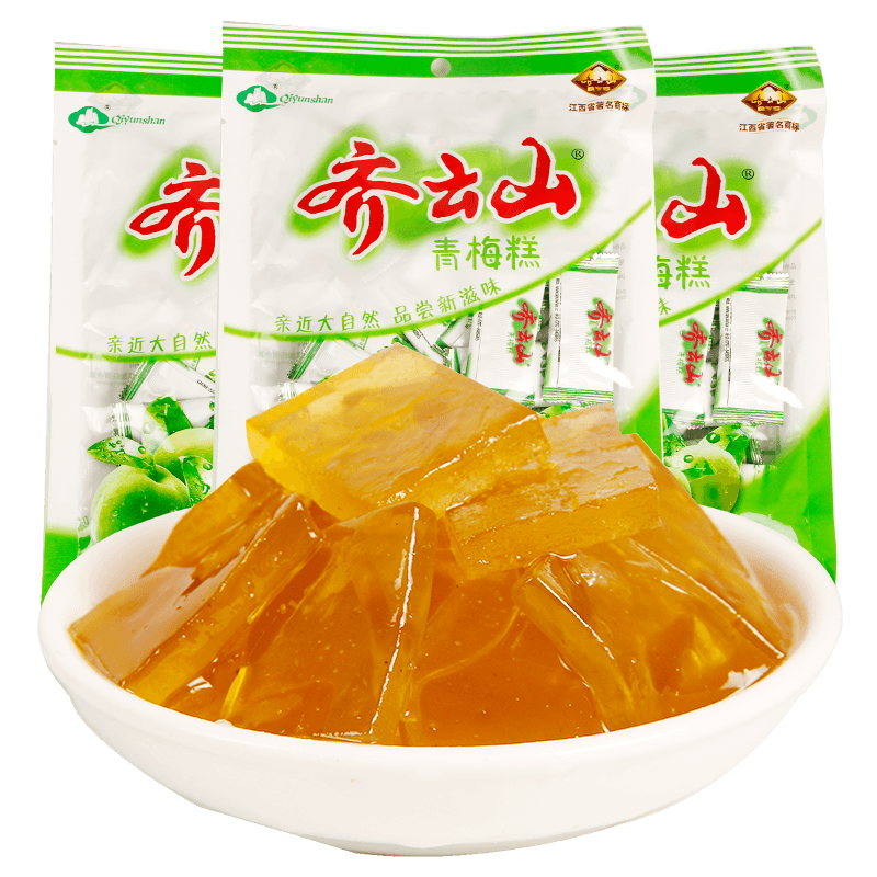 齐云山青梅糕454g江西特产酸甜糕点办公室休闲零食小吃蜜饯干果