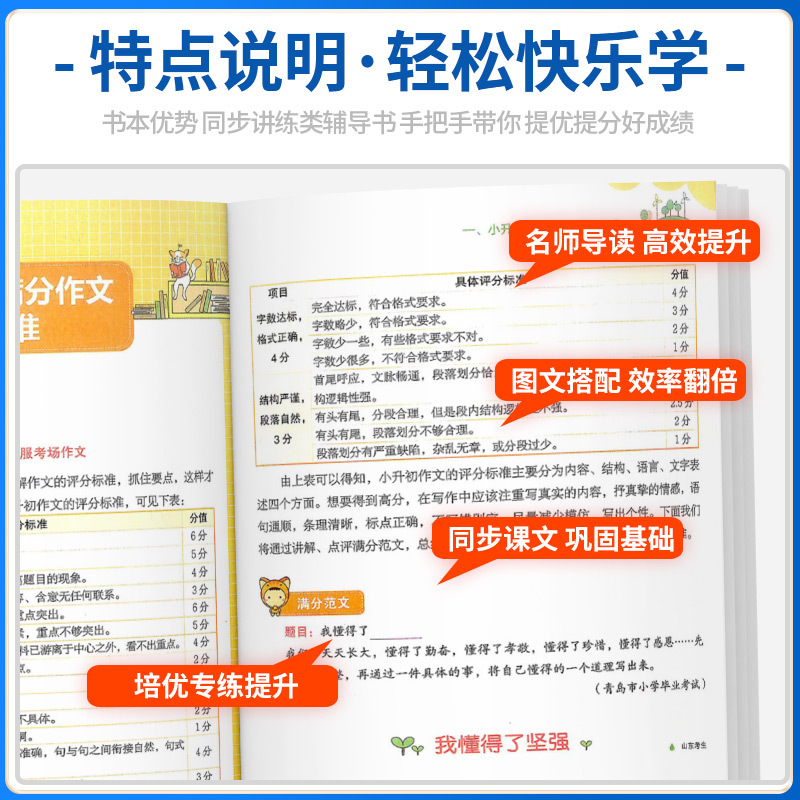 优秀作文 小学升初中 [正版]易佰作文小升初 满分作文押题作文作文辅导一本全小学生小升初用书作文书大全分类作文写作阅读能