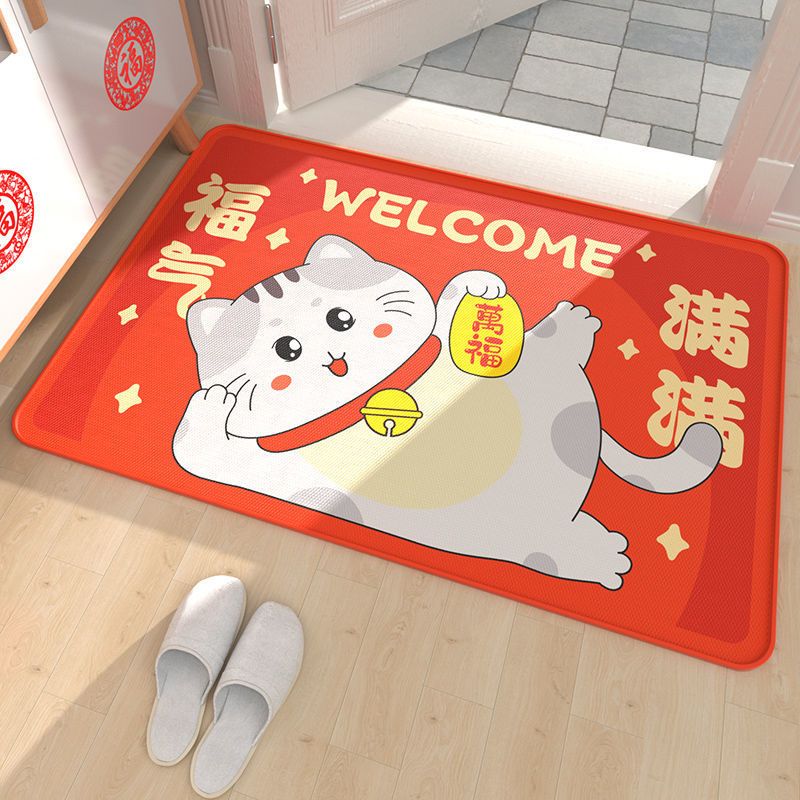 卫生间地垫浴室吸水防滑脚垫入户进家用垫厕所地毯洗手间垫子