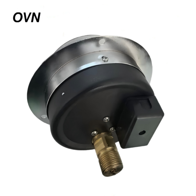 OVN 电接点压力表 YX-150轴向带边 块高清大图