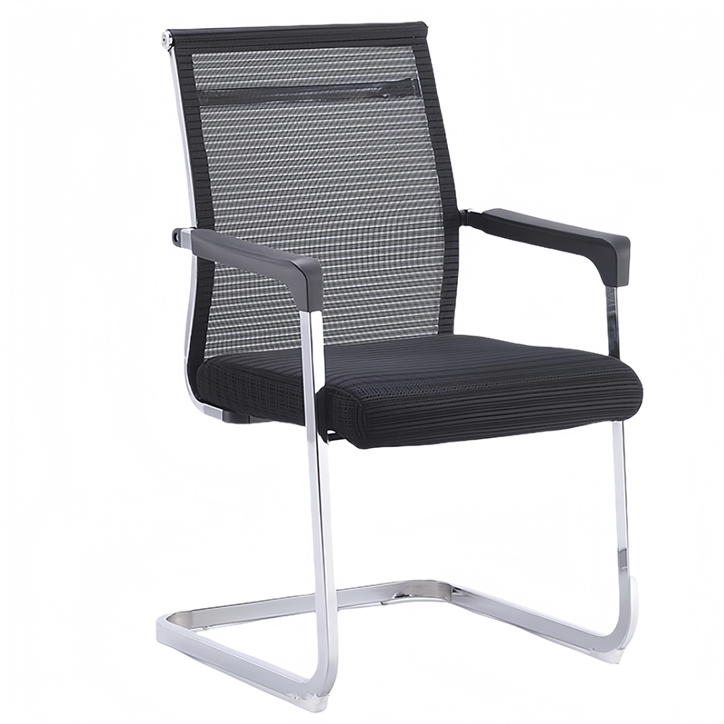 芙瑞塔办公椅 弓形椅把高清大图