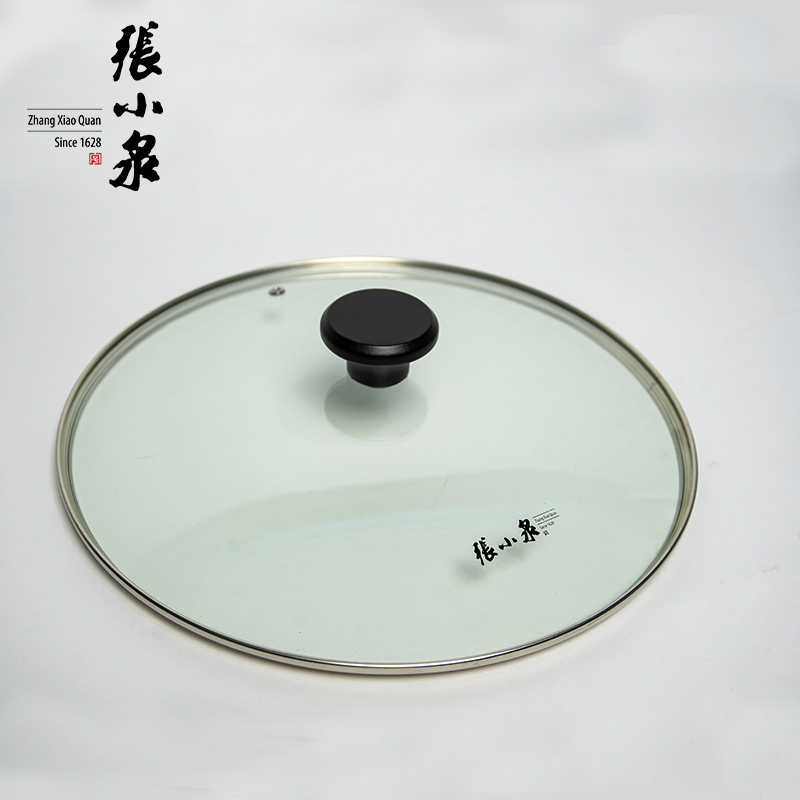 张小泉 锅具炒锅 健康无涂层 不挑炉灶 万家灯火精铁炒锅32CM C30740100高清大图