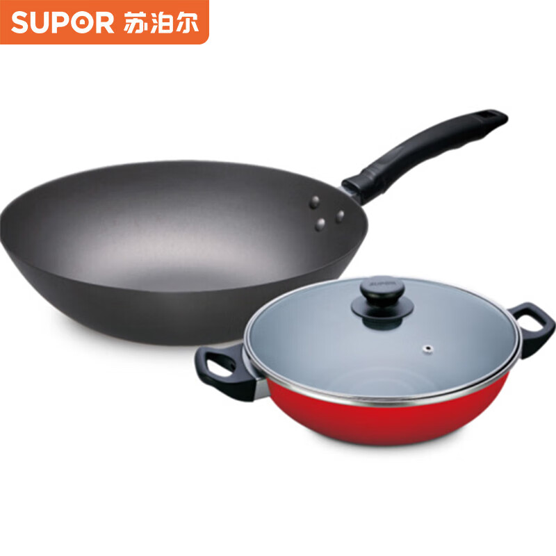 苏泊尔(SUPOR)VTP1634T锅具套装爱家二件套FT26B2+FC30J4