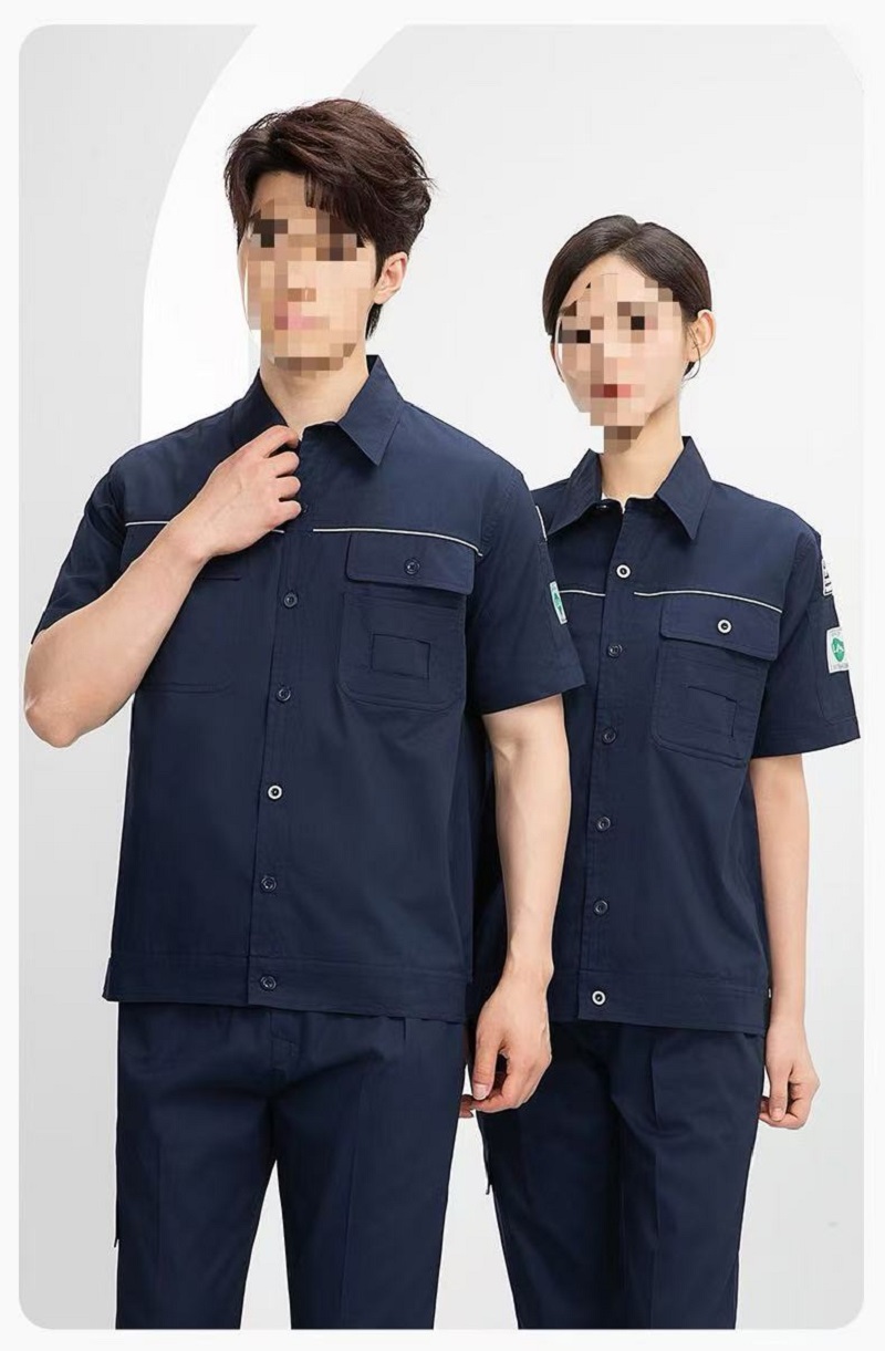 路安保防静电工作服夏季短袖多色可选套