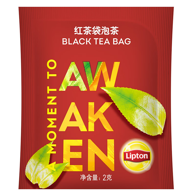 立顿茶包(红茶)2g*80包高清大图