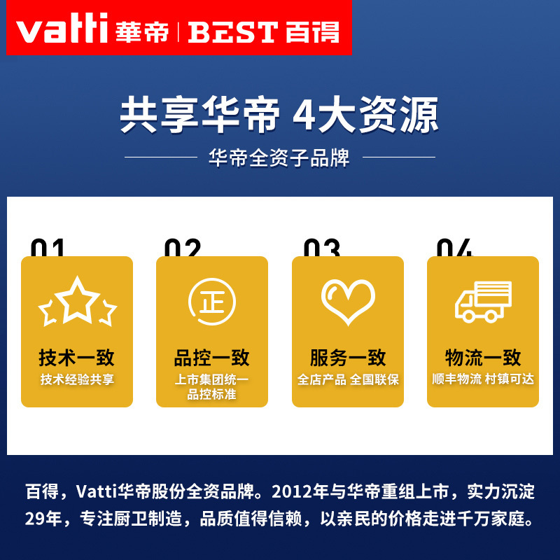 华帝百得(BEST)抽吸油烟机单机大吸力家用单烟机脱排烟机侧吸式DY29