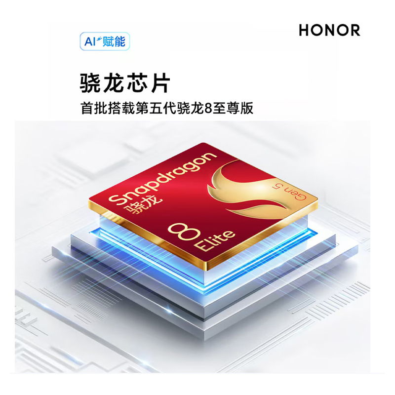 荣耀Magic8 Pro 16GB+512GB 雪域白 骁龙8至尊版 2亿超夜神长焦 双3D解锁 5G AI手机高清大图