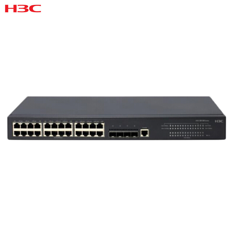 华三(H3C) LS-S5500V2-24P-SI 三层千兆可网管核心主网交换机 1000Mbps千兆以上 以太网交换机