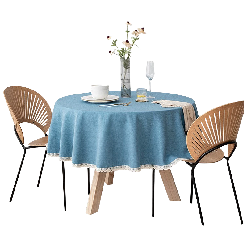 铭思沃圆形桌布高清大图