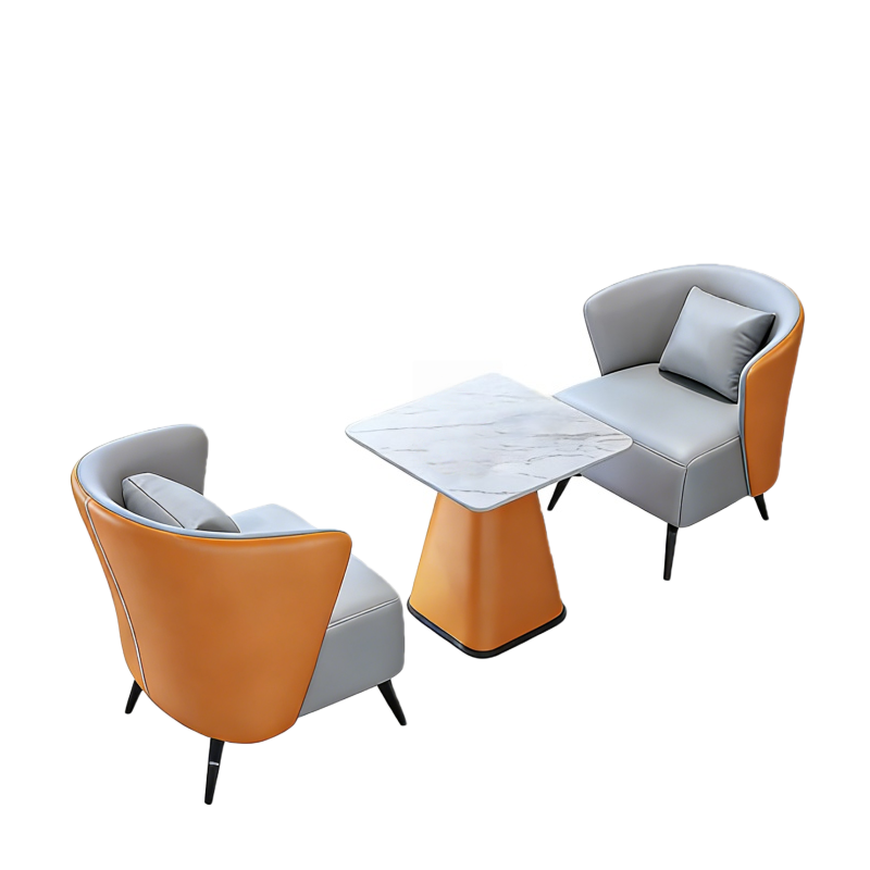 荺炬接待沙发1桌2椅组高清大图