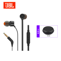 JBLTUNE110有线耳机，黑色