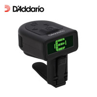达达里奥（D'Addario）PW-CT-12 迷你尤克里里贝斯民谣木吉他电吉他调音器调音表校音器美国原装进口 黑色