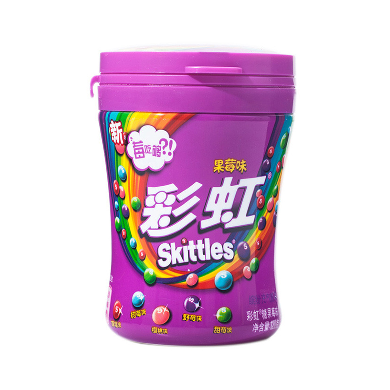 彩虹糖(rainbow tale) 糖果 果莓味120g