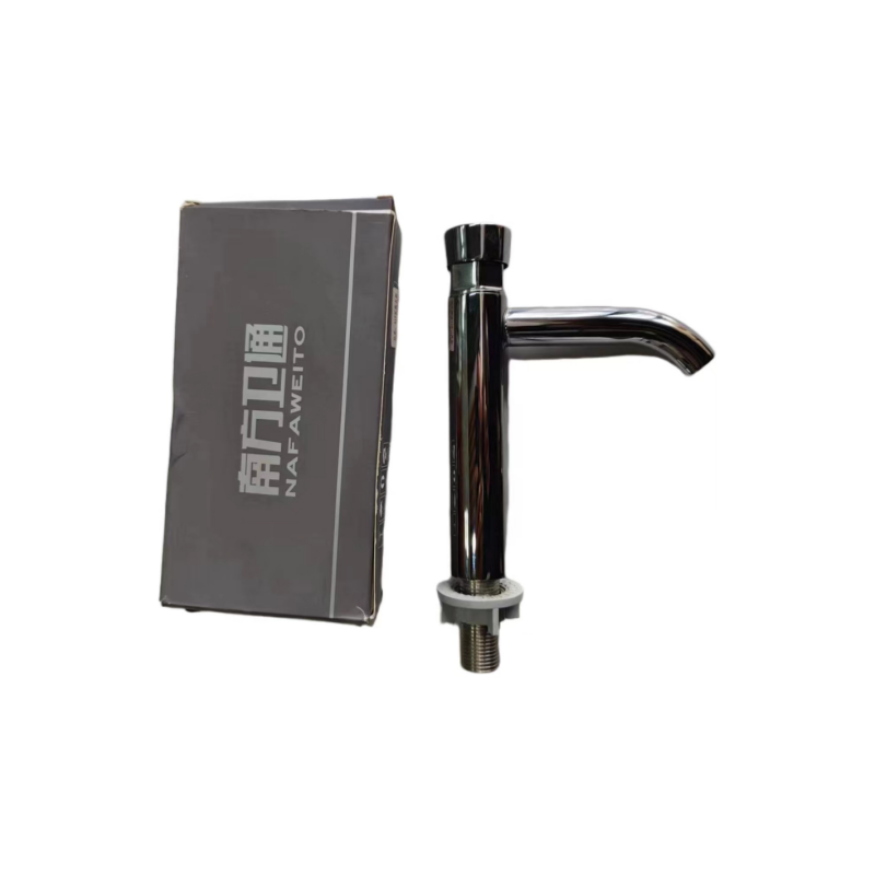 南方卫通延时水龙头 弯嘴延时龙头 NF-307 /个高清大图