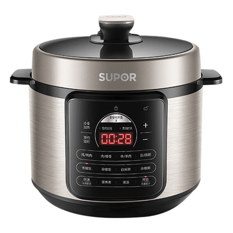 苏泊尔(SUPOR)SY-50YC505Q 智能双胆电压力锅5L(单位:台)新旧库存随机发货