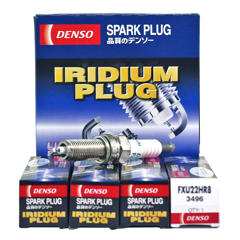 电装(DENSO)双铱金.原配花塞FXU22HR8适配帕杰罗劲畅/奔驰C/CLK/CLS/E/GLK/SL级(6支装)