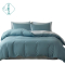 芯眠柔MR-08 220*240cm 月纱轻影系列床上四件套 床上套件 (计价单位:套) 夏至蓝+兮霜白