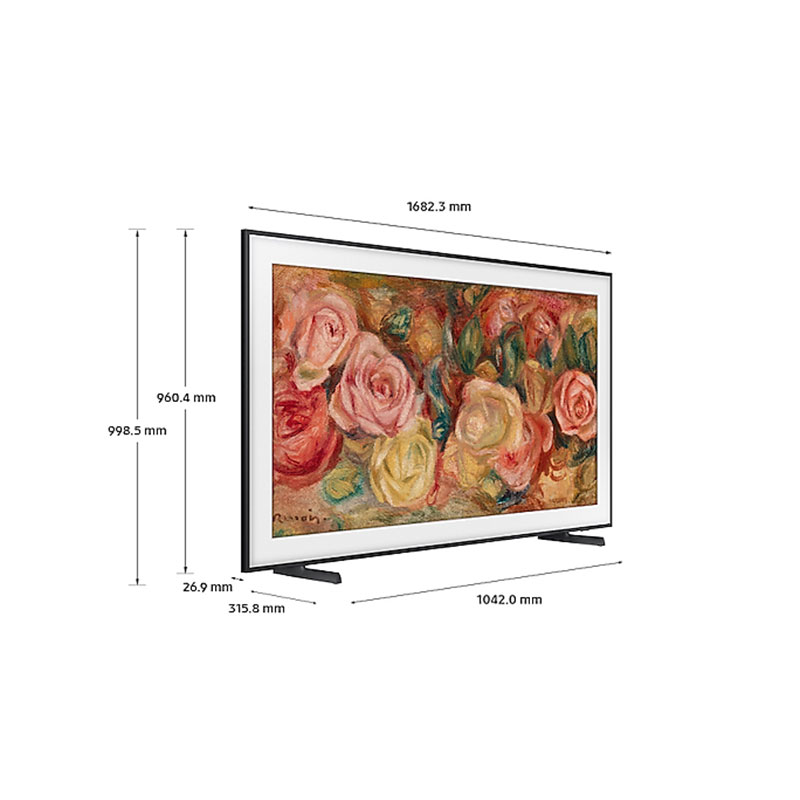 三星电视 75LS03D75英寸 Frame画壁艺术电视 量子点QLED 超薄4K超高清120Hz 客厅卧室家居空间美学高清大图