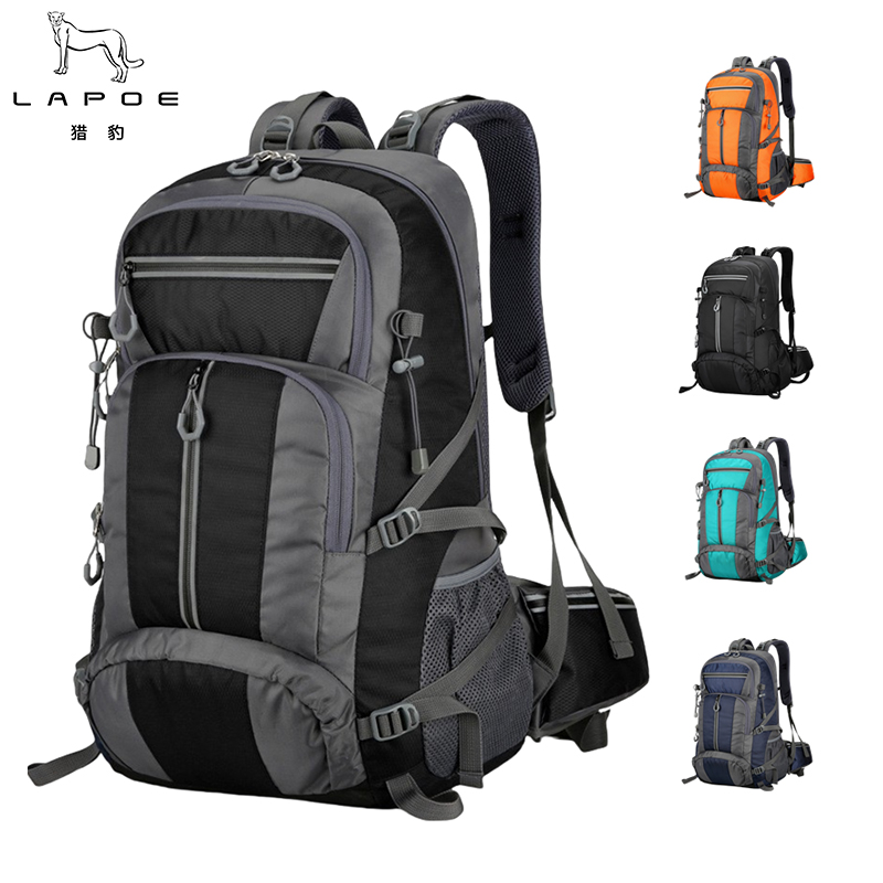 猎豹户外运动双肩包登山包LB65Q/个高清大图