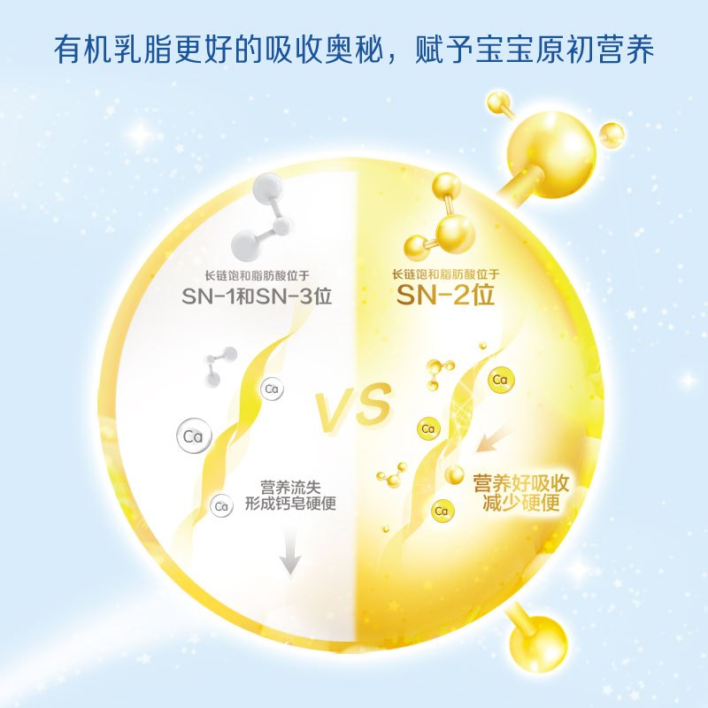 合生元 爱斯时光Healthy Times 有机配方奶粉 2段 3年净化有机牧场 法国原罐进口 400g(6-12个月)
