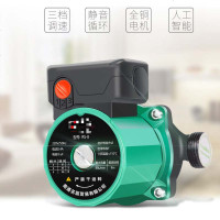 定做 静音循环水泵家用暖气220v小型锅炉地暖循环泵管道泵热水泵T3 抖音同 1.5寸165W3档 温控器+PPR