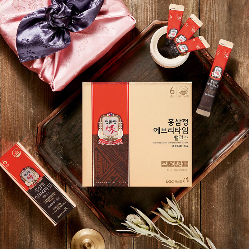 正官庄 高丽红参浓缩口服液balance 增强免疫 10ml*30包