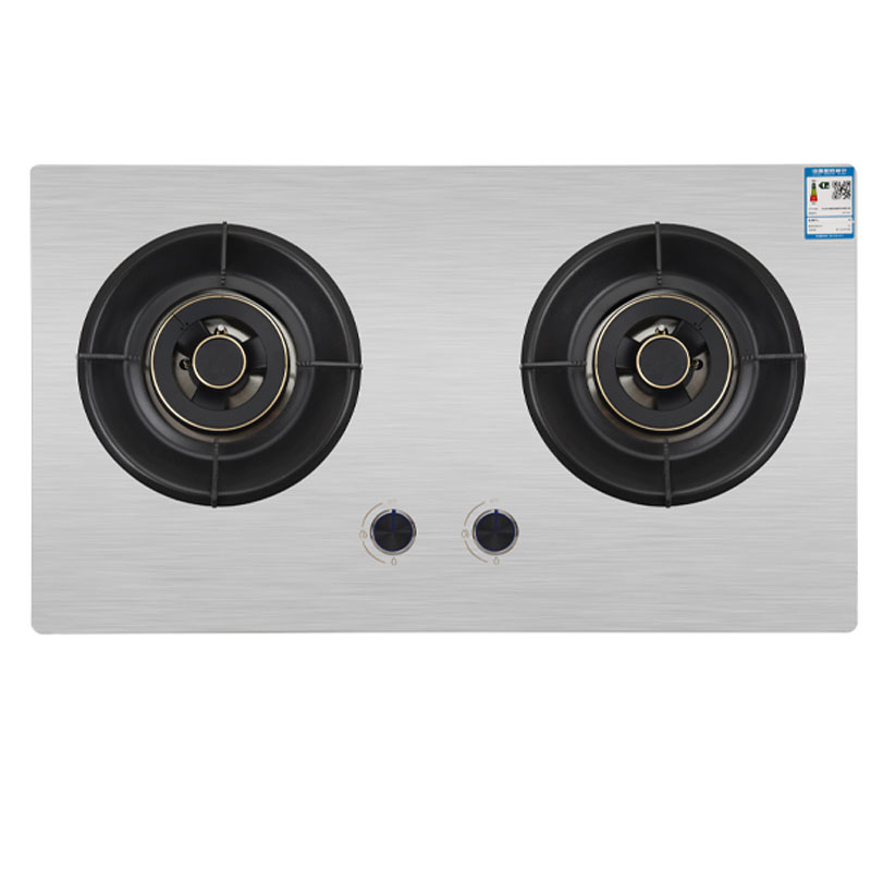 日率RILV双灶Q3燃气灶台嵌两用不锈钢面板高清大图