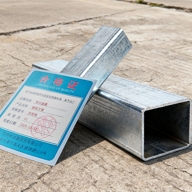 恒兴盛嘉 镀锌方管 多规格 千克高清大图