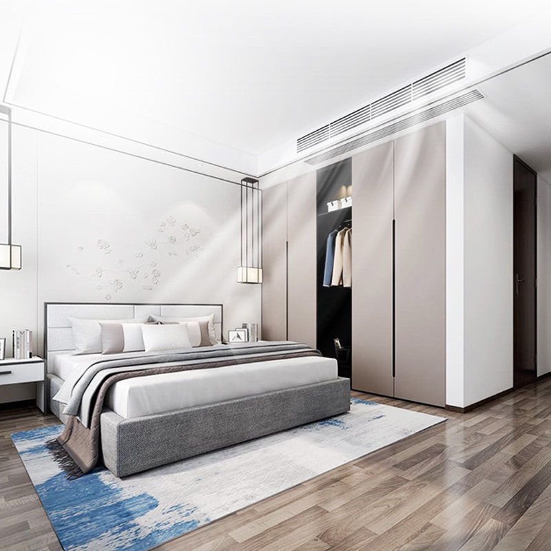 志高(CHIGO)中央空调一拖四 5匹 家用多联机风管机一拖多65-115㎡冷暖空调变频 1级能效 CMV-V120WA