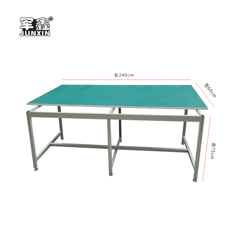 军鑫 防静电工作台实验桌重型钳工车间流水线维修操作台 加腿240*60*75 六腿支撑高清大图