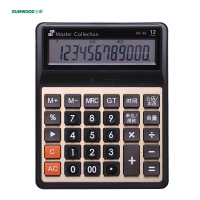 三木 MC40 计算器 200X60mm 名匠系列 大号宽屏真人语音桌面计算机(一个装)可定制