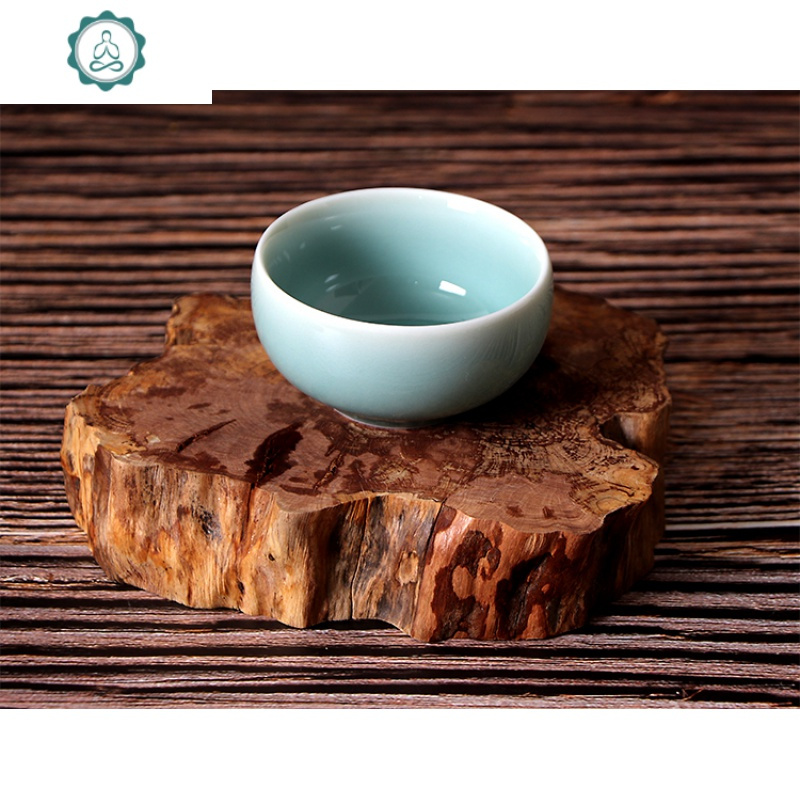 精品龙泉青瓷茶具功夫茶杯陶瓷杯子单杯紫砂汝窑小茶杯茶碗瓷茶杯封后