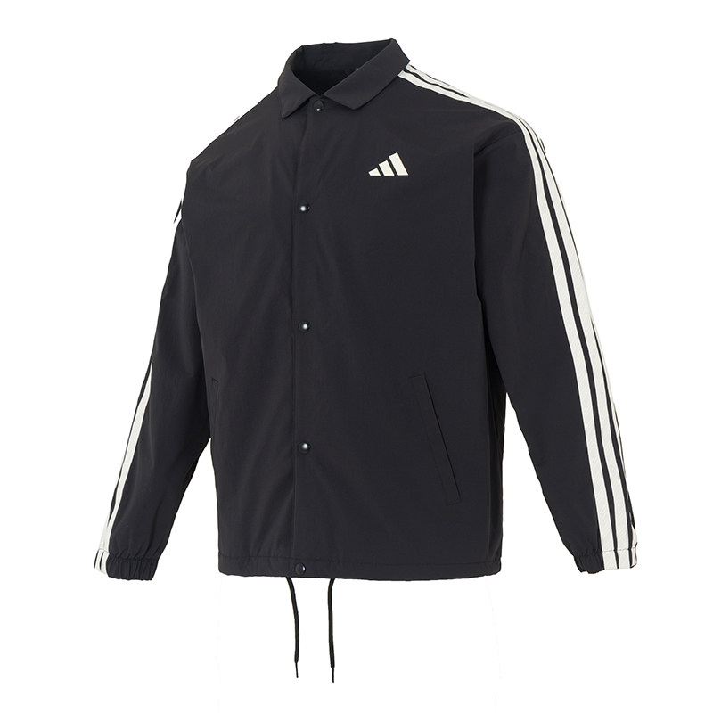 阿迪达斯(adidas)男子新款加绒运动休闲宽松夹克经典百搭通勤外套KR2499 ZP高清大图