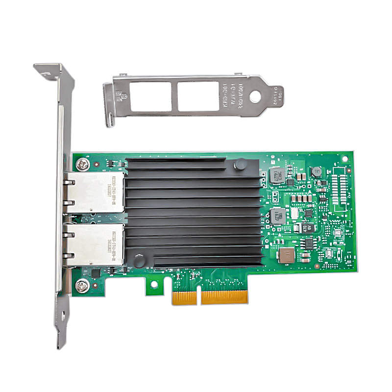 EB-LINK 网卡 intel英特尔X550-T2芯片PCI-E X4万兆双口服务器网卡10G电口铜缆链路聚合虚拟机