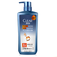 清扬(CLEAR)男士去屑洗发露 净爽水润680g【联合利华】