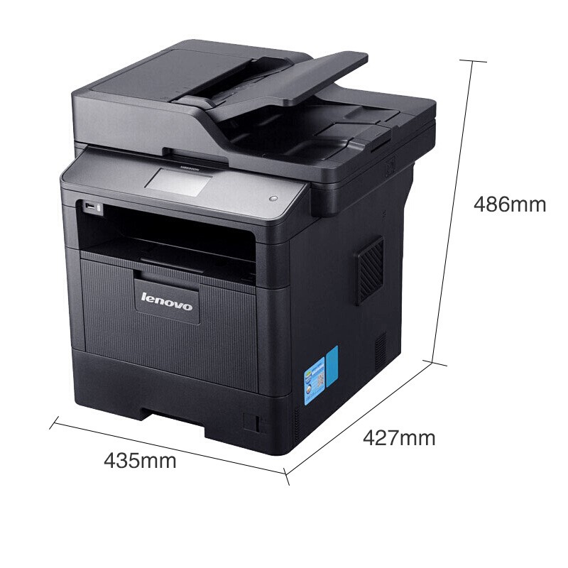 联想(lenovo)M8650DN A4黑白激光打印机 多功能一体机 自动双面打印高清大图