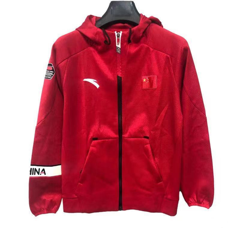 国家队赞助服运动员连帽外套男女春秋休闲上衣中国队体育生训练服