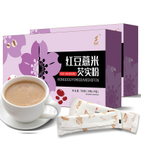 薏米红豆粉芡实粉红豆薏米芡实粉山药粉 燕麦片冲饮谷物 营养即食早餐500g/盒