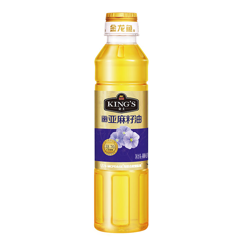 KING'S 紫韵东来亚麻籽油400MLHC