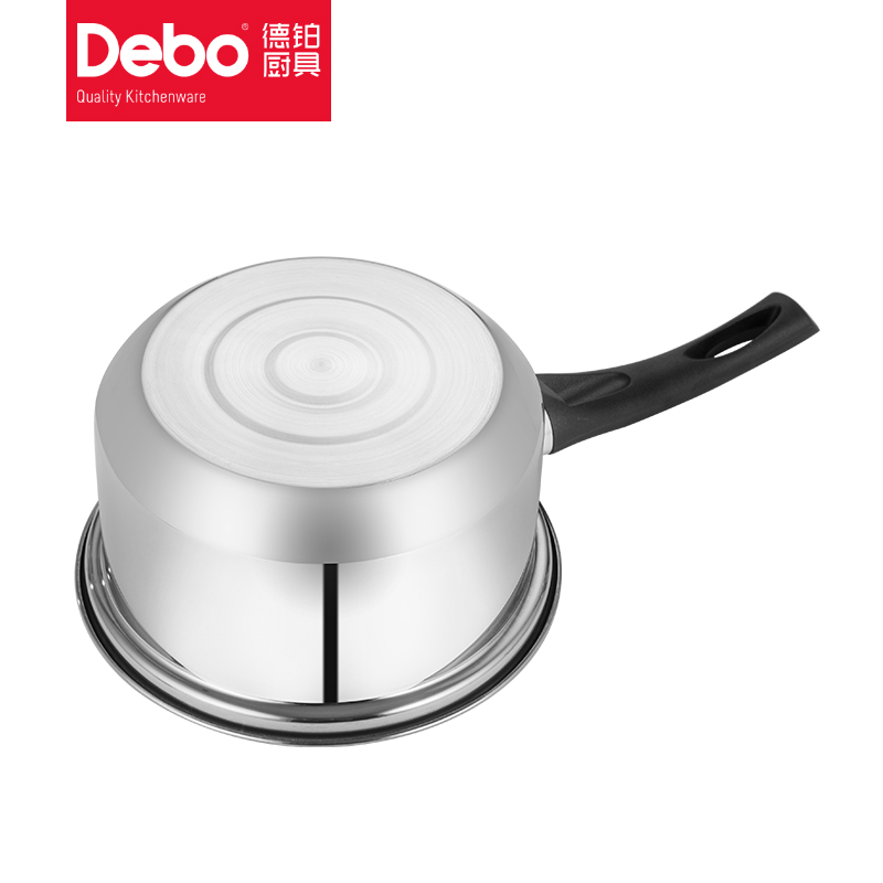 德铂(Debo) 贝弗莉婴儿辅食锅奶锅 蒸锅宝宝婴儿辅食锅热牛奶泡面小奶锅汤18cm DEP-747高清大图