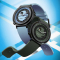 亚铂尼(ABORNI)男士手表青少年潮流星球表盘硅胶带时尚商务国产腕表防水夜光运动学生男表石英表YBN5002