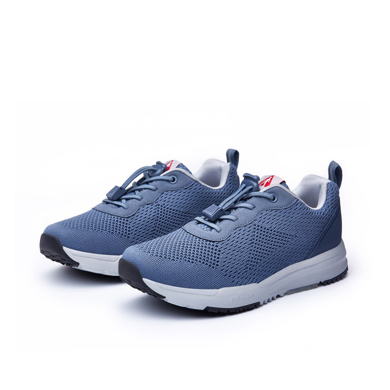 足力健老人鞋秋款 女士休闲鞋轻便凉爽减震跑步鞋舒适运动健步鞋旅行