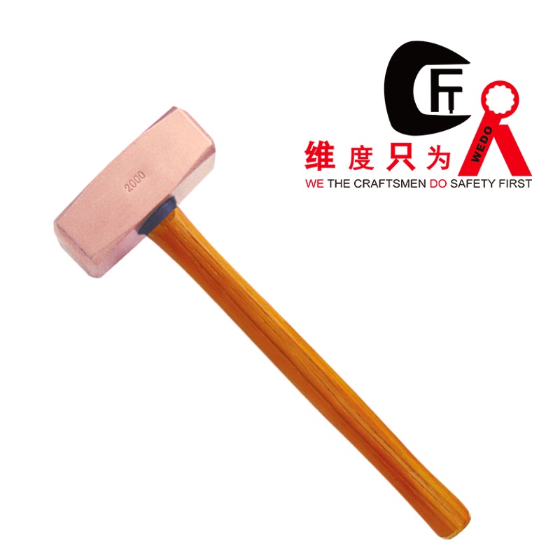 WEDO维度 CO2204B-1008 紫铜木柄德式八角锤 1800g 单位:把
