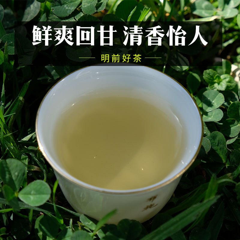 [2022年春茶]绿茶茶叶散装云南高山春茶 明前炒青新茶 绿松针500克