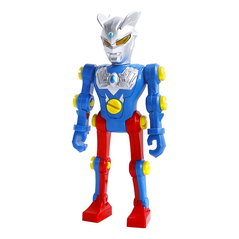 奥特曼玩具奥特英雄超拼装塞赛罗捷德罗布迪迦发光人偶儿童套装赛罗