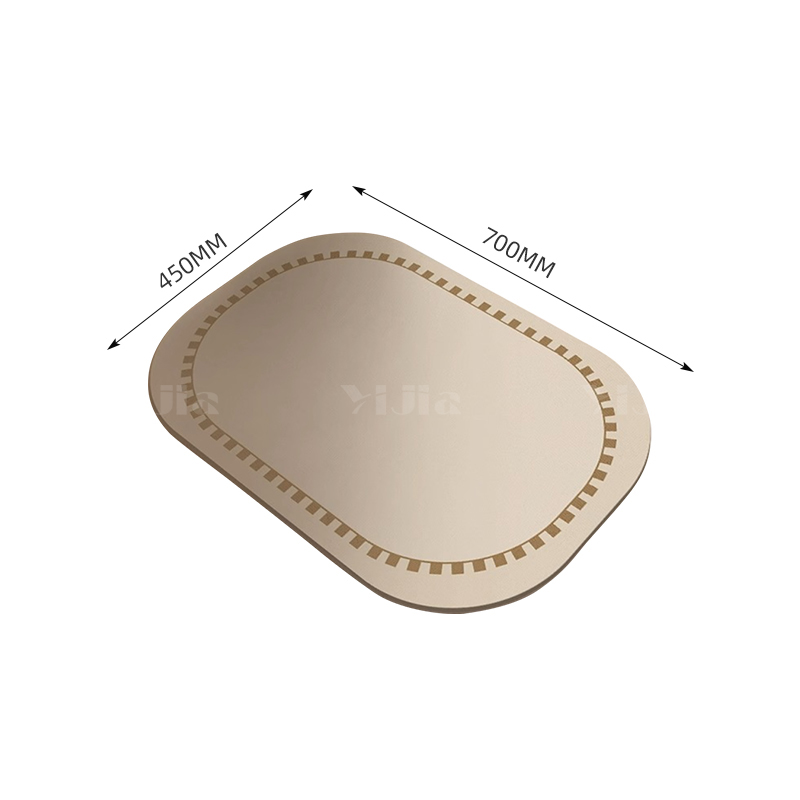 翌嘉YJ40802059 硅藻泥防滑地垫卫生间吸水防滑垫速干脚垫高清大图