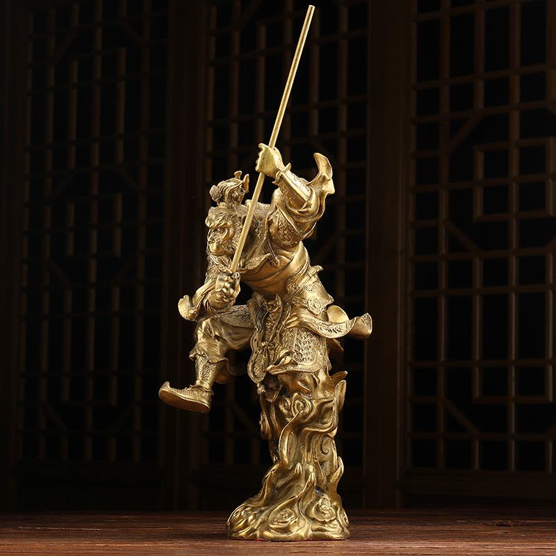 美帮汇铜齐天大圣孙悟空摆件 斗战胜佛摆设孙行者佛像创意家居摆件图片