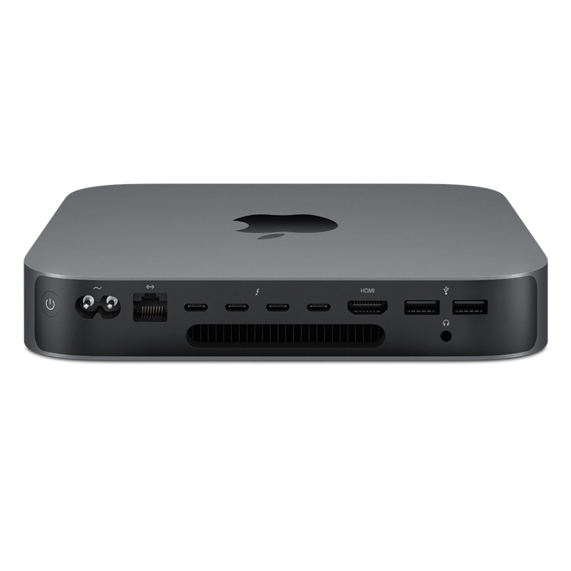 2018款 Apple Mac mini i5处理器 8GB 256GB SSD 深空灰 分体式 台式电脑主机 设计师电脑 MRTT2CH/A